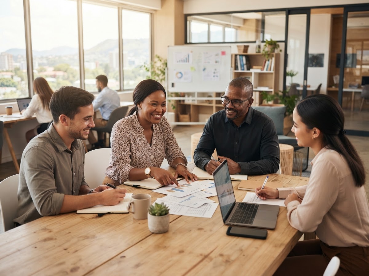 Sigildon Fund team reviewing AI-generated capital allocation data